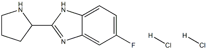 5-フルオロ-2-(2-ピロリジニル)-1H-ベンズイミダゾール二塩酸塩