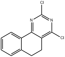 2,4-Dichloro-5,6-dihydrobenzo[h]quinazoline Structure