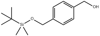 Benzenemethanol, 4-[[[(1,1-dimethylethyl)dimethylsilyl]oxy]methyl]- Structure