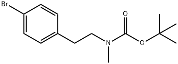 TERT-BUTYL N-[2-(4-BROMOPHENYL)ETHYL]-N-METHYLCARBAMATE,1191063-30-5,结构式