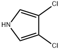 3,4-二氯吡咯, 1192-19-4, 结构式
