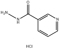 Nicotinic hydrazide dihydrochloride 结构式