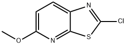 2-氯-5-甲氧基-[1,3]噻唑并[5,4-B]吡啶,1196154-04-7,结构式