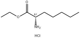 S-2-氨基庚酸乙酯盐酸盐, 119642-20-5, 结构式