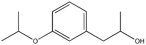 1-(3-propan-2-yloxyphenyl)propan-2-ol Struktur