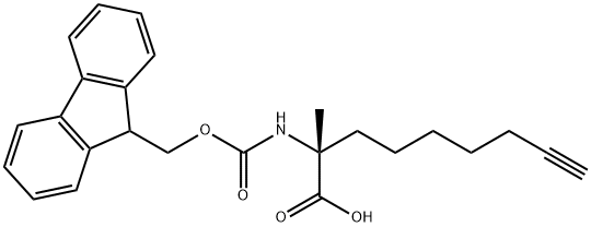 1198791-71-7 8-Nonynoic acid, 2-[[(9H-fluoren-9-
ylmethoxy)carbonyl]amino]-2-methyl-, (2R)-