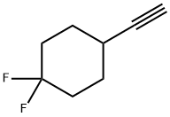 4-ethynyl-1,1-difluorocyclohexane, 1202245-66-6, 结构式