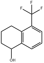 5-(TRIFLUOROMETHYL)-1,2,3,4-TETRAHYDRONAPHTHOL Struktur