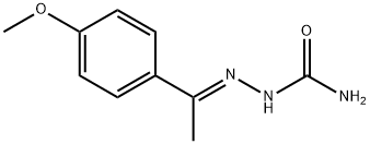 [(E)-1-(4-methoxyphenyl)ethylideneamino]urea Structure