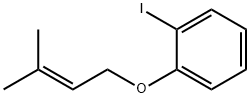 O-prenyl-2-iodophenol 化学構造式
