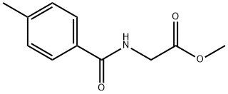 methyl 2-[(4-methylbenzoyl)amino]acetate,1208-23-7,结构式