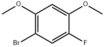 1-溴-2,4-二甲氧基-5-氟苯, 1208077-05-7, 结构式