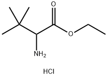 DL-叔亮氨酸乙酯盐酸盐, 120927-16-4, 结构式