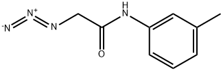 2-azido-N-(3-methylphenyl)acetamide Struktur