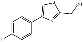 [4-(4-Fluoro-phenyl)-thiazol-2-yl]-methanol Structure