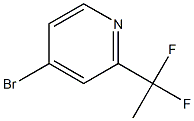 4-溴-2-(1,1-二氟乙基)吡啶,1211517-67-7,结构式