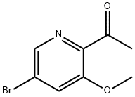 1-(5-Bromo-3-methoxypyridin-2-yl)ethanone Structure