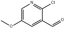 2-氯-5-甲氧基吡啶-3-甲醛, 1211526-54-3, 结构式