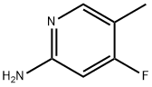 4-FLUORO-5-METHYLPYRIDIN-2-AMINE 结构式