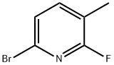 6-bromo-2-fluoro-3-methylpyridine Structure