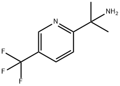 2-(5-(三氟甲基)吡啶-2-基)丙烷-2-胺, 1211579-15-5, 结构式