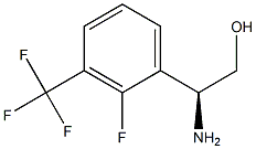 (2S)-2-AMINO-2-[2-FLUORO-3-(TRIFLUOROMETHYL)PHENYL]ETHAN-1-OL Structure
