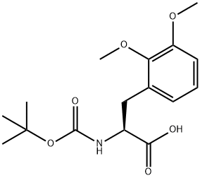 N-Boc-2,3-dimethoxy-L-phenylalanine Structure