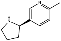(R)-2-甲基-5-吡咯烷-2-吡啶, 1213165-87-7, 结构式