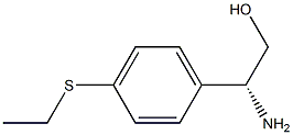 (2R)-2-AMINO-2-(4-ETHYLTHIOPHENYL)ETHAN-1-OL Structure