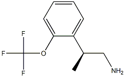 ((1S)-1-[2-(TRIFLUOROMETHOXY)PHENYL]ETHYL)METHYLAMINE Struktur