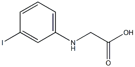 S-3-iodophenylglycine 化学構造式