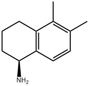 (S)-5,6-二甲基-1,2,3,4-四氢萘-1-胺, 1213563-99-5, 结构式