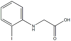 R-2-iodophenylglycine Struktur