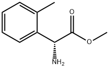 METHYL(2R)-2-AMINO-2-(2-METHYLPHENYL)ACETATE Struktur