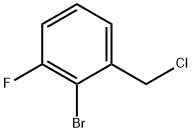2-Bromo-1-chloromethyl-3-fluoro-benzene Struktur
