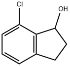 7-CHLORO-2,3-DIHYDRO-1H-INDEN-1-OL 化学構造式