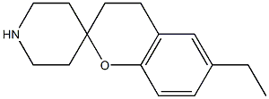 6-ethylspiro[3,4-dihydrochromene-2,4'-piperidine] Structure