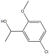 1-(5-chloro-2-methoxyphenyl)ethan-1-ol Struktur