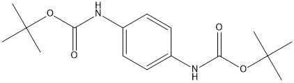双BOC对苯二胺, 121680-23-7, 结构式