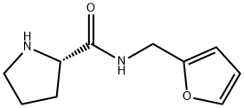 (2S)-N-[(furan-2-yl)methyl]pyrrolidine-2-carboxamide,1217824-90-2,结构式