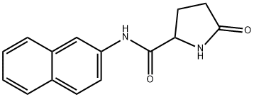 1-(NAPHTHALEN-2-YL)-5-OXOPYRROLIDINE-3-CARBOXAMIDE, 1219381-92-6, 结构式