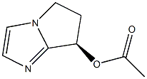 (R)-6,7-Dihydro-5H-pyrrolo[1,2-a]imidazol-7-ol Acetate Struktur