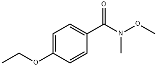 4-ethoxy-N-methoxy-N-methylbenzamide Structure