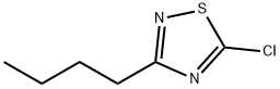 3-ブチル-5-クロロ-1,2,4-チアジアゾール 化学構造式