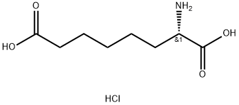 L-2-氨基辛二酸盐酸盐, 122294-85-3, 结构式