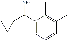环丙基(2,3-二甲基苯基)甲胺,1225604-58-9,结构式