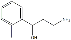 1225813-75-1 3-amino-1-(2-methylphenyl)propan-1-ol