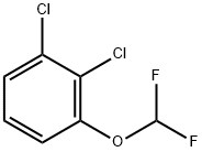 1,2-dichloro-3-(difluoromethoxy)benzene Struktur