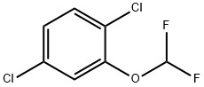 1,4-dichloro-2-(difluoromethoxy)benzene Structure
