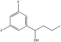 1-(3,5-difluorophenyl)butan-1-ol Structure